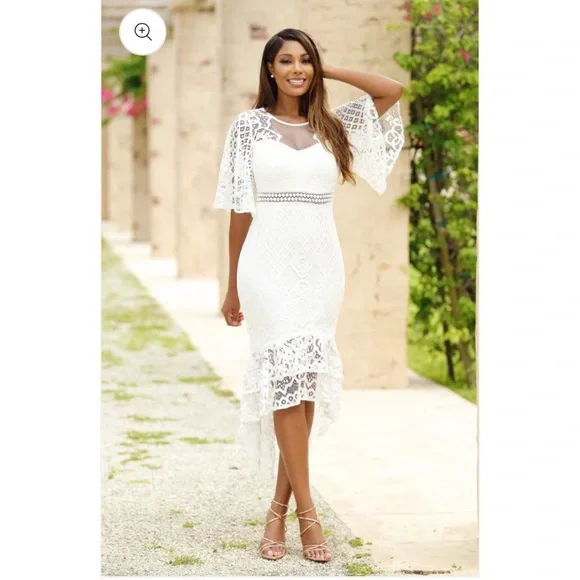 Twosisters White Dress - Reyna Dress - Picture 4 of 13